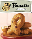 Panera Bread Pink Ribbon Bagels