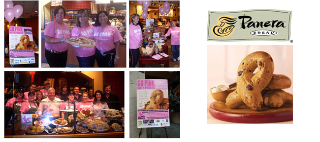 Go Pink with Panera Bread